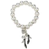 Compare Prices : Adele Marie Silver Charm Bracelet