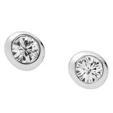 Compare Prices : DKNY Silver Stud Earrings