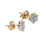 Compare Prices : Ernest Jones 18ct Gold Diamond Earrings