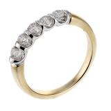 Compare Prices : Ernest Jones 18ct Gold Diamond Eternity Ring