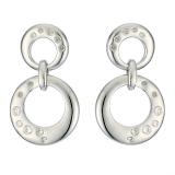 Compare Prices : Ernest Jones Silver Diamond Earrings