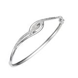 Compare Prices for Ernest Jones White Gold Bangle