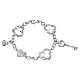 Compare Prices : Evoke Silver Bracelet