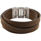 Compare Prices : Fossil Leather Bracelet