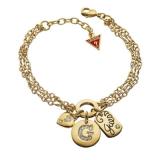 Compare Prices : Guess Gold Charm Bracelet