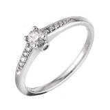 Compare Prices : H Samuel 18ct White Gold Diamond Solitaire Ring