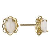 Compare Prices : H Samuel Gold Opal Stud Earrings