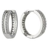 Compare Prices : H Samuel Silver Diamond Earrings