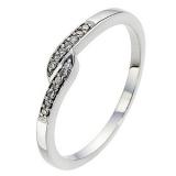 Compare Prices : H Samuel Silver Diamond Eternity Ring