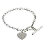 Compare Prices : H Samuel White Gold Charm Bracelet