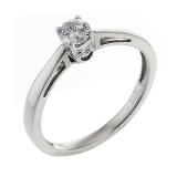 White gold diamond ring h samuel