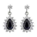 Compare Prices : H Samuel White Gold Zirconia Earrings