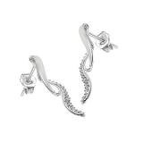 Compare Prices : H Samuel White Gold Zirconia Stud Earrings