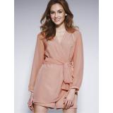 Chiffon Wrap Dress