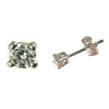 Compare Prices : Mogul White Gold Diamond Stud Earrings