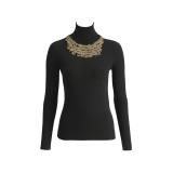 Compare Prices : Nougat Cotton Sweater