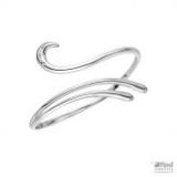 Compare Prices : White Ice Silver Bangle