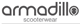 Armadillo Scooter We Logo